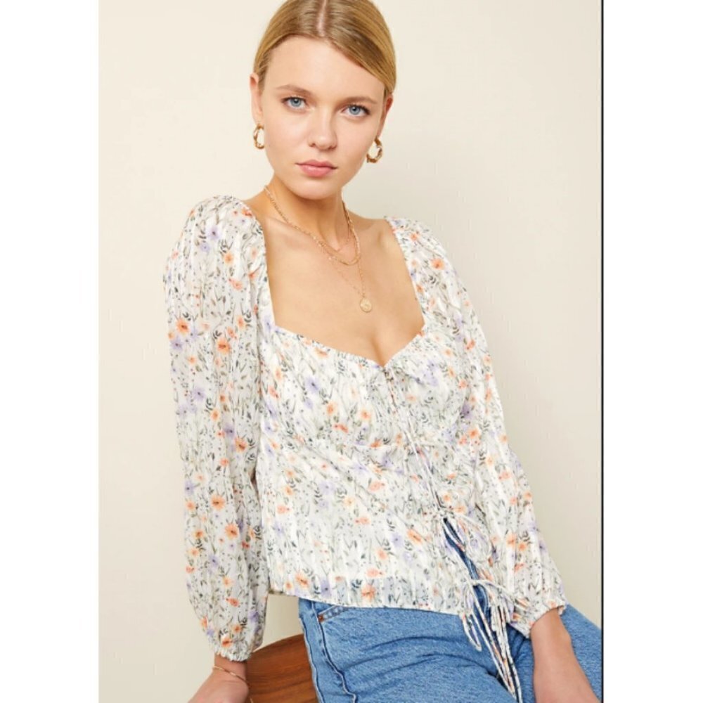 💕THE EAST ORDER💕 Yasmin Top ~ Flirty Daphne